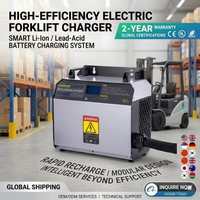 Bộ sạc pin lithium 48V công suất lớn cho xe nâng hàng