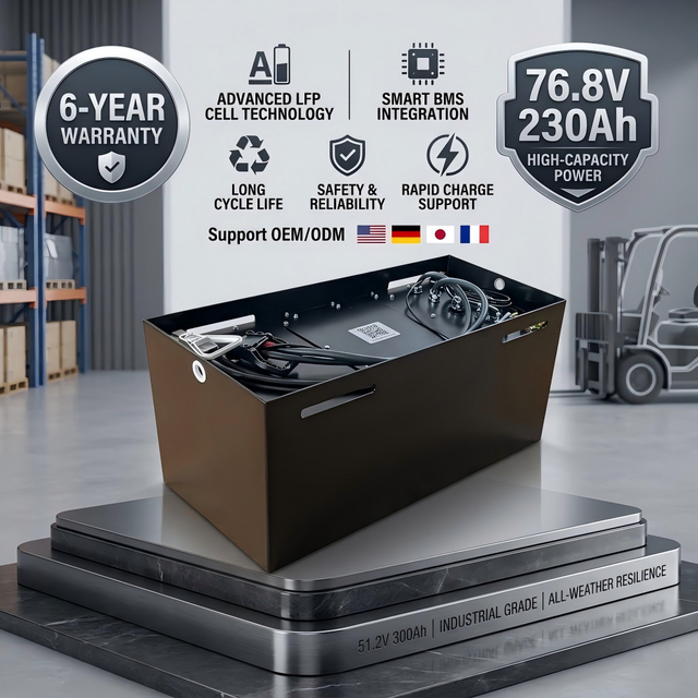 Pin Lithium 76,8V