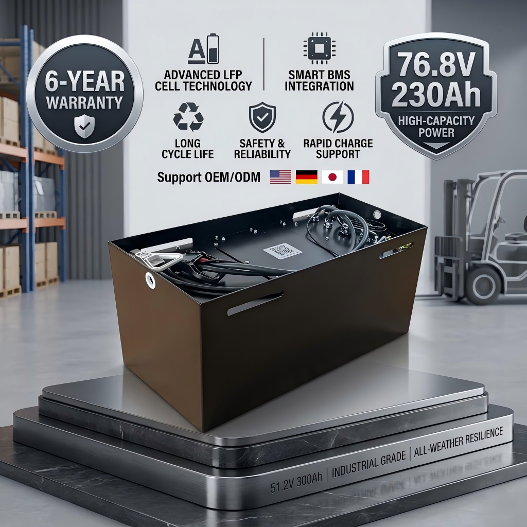 Pin Lithium 76,8V