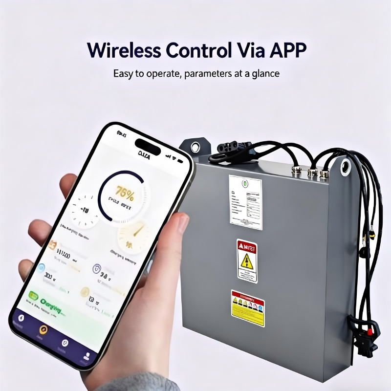 QH 25.6V 230Ah Pin Lithium Ion tùy chỉnh BMS thông minh
